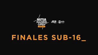 Final Sub-16 femenina en directo: Lorena Solar vs Meritxell Teixidó