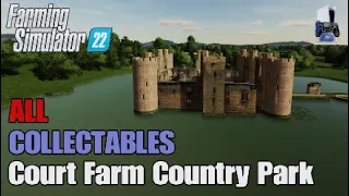 FS22 Court Farm Country Park | Earn extra money | All 100 Collectables