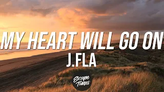 J.fla - My Heart Will Go On (LYRICS) Cover | Celine Dion