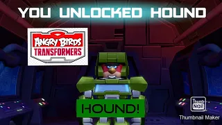 Angry Birds Transformers: Hound Unlocked!