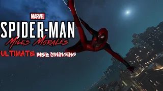 TRAGIC The Kid LAROI | ULTIMATE Smooth Stylish Web Swinging to Music Spider-Man: Miles Morales