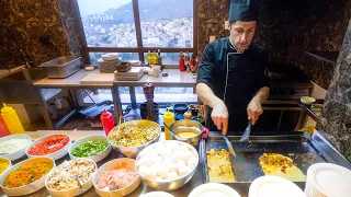 Staying at a 5-Star Hotel in IRAN! Buffet Breakfast + Full Room Tour in Tehran, Iran!