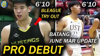 Nag-PRO Debut ang 6'10 Gilas Geo Chiu | 6'10 Batang June Mar Update