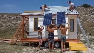 Автономный дом на прицепе / Автодом своими руками / Tiny house