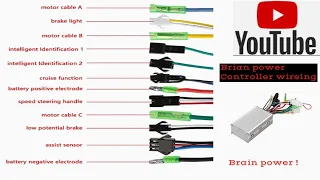 350w  Brushless DC motor controller wiring !￼