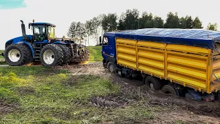 The truck driver didn't expect this! Off-road doesn't forgive mistakes!