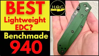 Benchmade OSBORNE 940 OVERVIEW | Perhaps the BEST Full-size Compact EDC Knife!