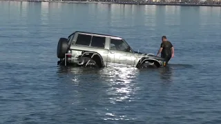 E pazakontë në Vlorë, 3 makina gjenden në det