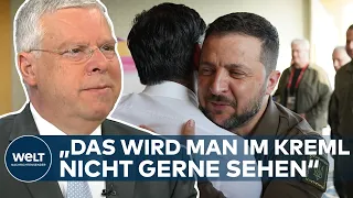 SELENSYKJ BEIM G7-GIPFEL: Signal der Geschlossenheit – "Das wird man im Kreml nicht gerne sehen"