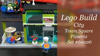 Let's Build - LEGO City Town Square Set #60026 - City Pizzeria