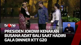 Momen Gala Dinner para Delegasi KTT G20 di GWK | Kabar Pagi tvOne