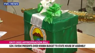 [WATCH] Governor Fayemi Presents N100.7BN Appropriation Bill To Ekiti Assembly