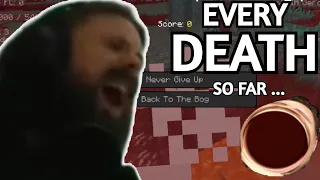 Forsen's Every Single Seed throw and Death in Minecraft so far .. (2023)