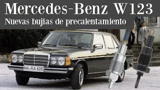 Mercedes Benz w123 - Modificación de Bujía de precalentamiento tutorial clase E