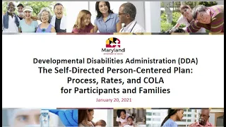 2021 01 20 13 00 Self Directed Service SDS Informational Webinar For Participants and Families