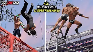 WWE 2K22 All Hell In A Cell & Ladder OMG Finishers!!
