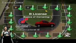 Получение лицензии "B" Gran Turismo 4К на ПК + руль Fanatec CSL Elite