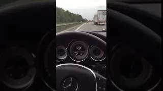 Mercedes-Benz & Porsche 911  autobahn