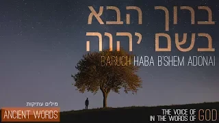 Baruch Haba B'Shem Adonai ~ Rabbi Gene Binder