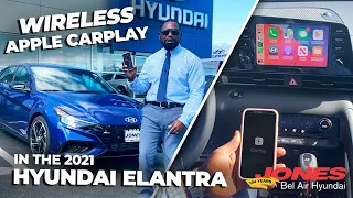 2021 Hyundai Elantra WIRELESS Apple CarPlay