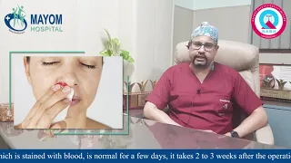 Nasal Operation | Precautions After Nose Operation | Dr. Manish Prakash