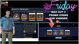 FRIDAY MADOUT2 PROMO 💸CODES💰  ...@madoutgames1957 #newpromocode