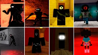 Doors Seek Chase VS 24 Different Seek Chases | ROBLOX DOORS