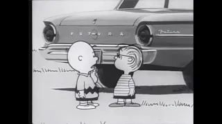 1962 Ford Falcon Ads With Charlie Brown  [B&W upgraded to HD]