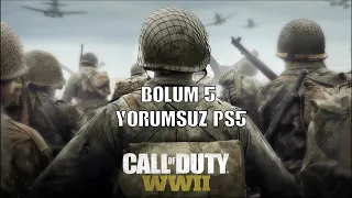 Call of Duty WW2 Bölüm 5 Yorumsuz (Ps5 60fps)