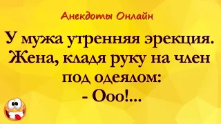 У Мужа Утренняя Эрекция... Анекдоты Онлайн! Короткие Приколы! Смех! Юмор! Позитив!