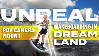 Best camera angle ever? Wakeboarding in UNREAL CONDITIONS.