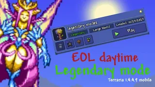 Terraria 1.4.4.9 mobile | Empress of light daytime, Legendary mode