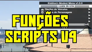 GTA V FUNÇÕES SCRIPTS V4 COM KIDDIONS [PC - 1.68v1]