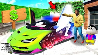 GTA 5 : If Franklin Touch Any Car Turns Into GOD CAR ! (GTA 5 Mods)