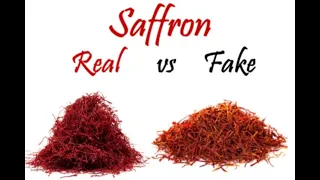 How to Identify Original Saffron from the Fake One? Fake vs Real Saffron