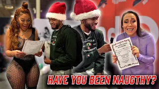 Giving Out Mrs. Santa Clause Applications at Exxxotica