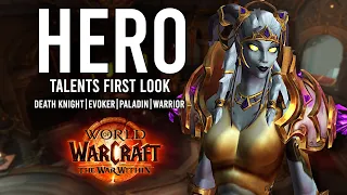 New Class HERO TALENTS Revealed For WoW: The War Within Expansion!