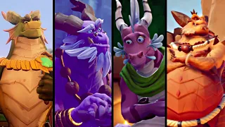 Spyro the Dragon | All 80 Dragons | Reignited Trilogy (with subtitles)