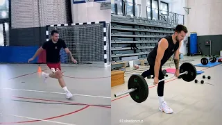 Luka Doncic conditioning workout and gets flamed on Twitter for it 😂