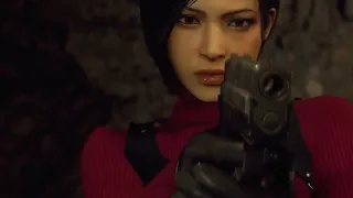 Ada saves Leon from Saddler Movie Scene Resident Evil 4 Remake Full HD
