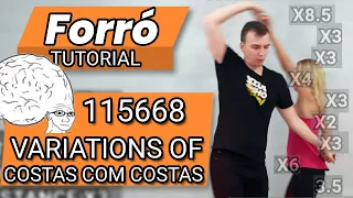 You'll NEVER run out of Costas com Costas - #Forró from 0 to hero - Intermediate 2 - Tutorial №50