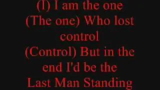 hammerfall - Last man standing (lyrics)