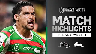 Panthers v Rabbitohs Match Highlights | Finals Week 1, 2021 | Telstra Premiership | NRL