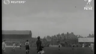 Cardiff plays Reading in the F.A. Cup Semi-Final (1927)