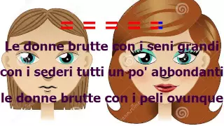 Domenico Modugno - Le donne belle - KARAOKE