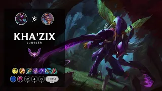 Kha'Zix Jungle vs Lillia - EUW Master Patch 12.8