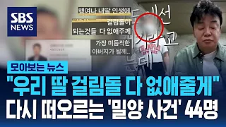 이렇게 잘 먹고 잘 산다고?…44명의 밀양 가해자들 '신상 공개'부터 '해고'까지 / SBS / 모아보는 뉴스