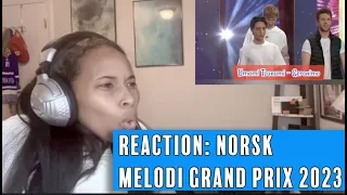 REACTION: Norsk Melodi Grand Prix 2023 [Norway's MGP], Alesia Michelle