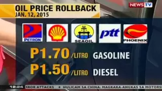 BT: Oil price rollback