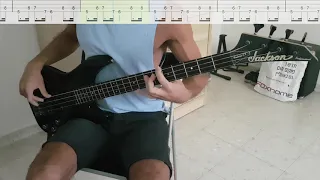 Cypress Hill - I Ain't Going Out Like That   Bass Cover with TABS on screen